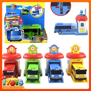 TAYO - Bộ xe bus TAYO 4 chiếc - Xe Bus TAYO chất lượng đẹp - THE LITTLE BUS TAYO - Nhà Xe TAYO rời bản đẹp - ITOYS