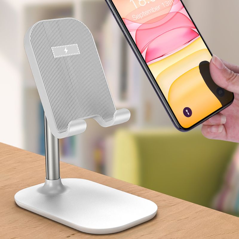 Giá Đỡ Điện Thoại / Máy Tính Bảng Để Bàn Không Dây Gấp Gọn Đa Năng