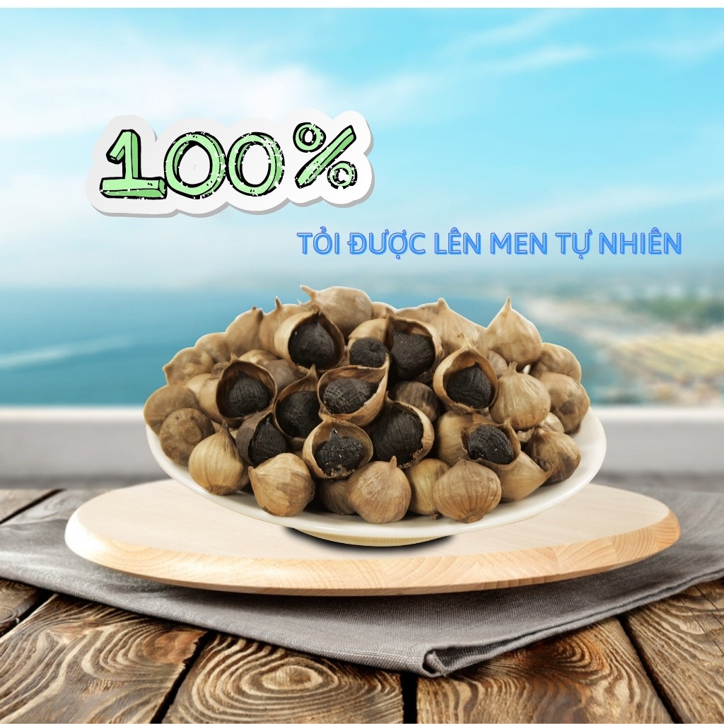 Tỏi đen cô đơn Linh Đan ăn ngon dẻo thơm không còn mùi tỏi