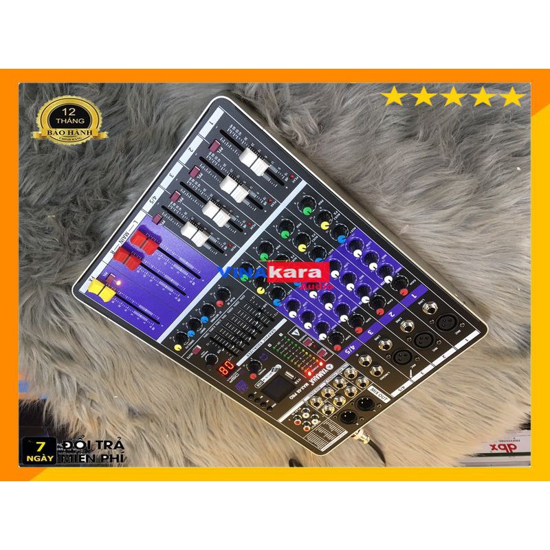 Mixer Max 68 pro, Bluetooth, Revert hát hay, âm thanh mềm mại, karaoke cực đỉnh + Tặng kèm dây AV