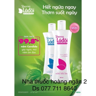 ! Dung dịch vệ sinh Shema Lá Đôi 100ml, 200ml [Shima, sema, shemar] ! ! !