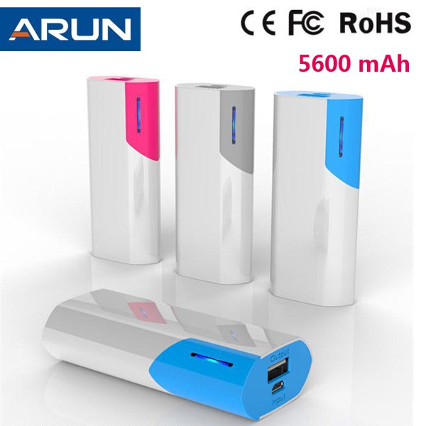 Pin Dự Phòng ARUN 5600 mAh Chính Hãng Đủ Dung Lượng