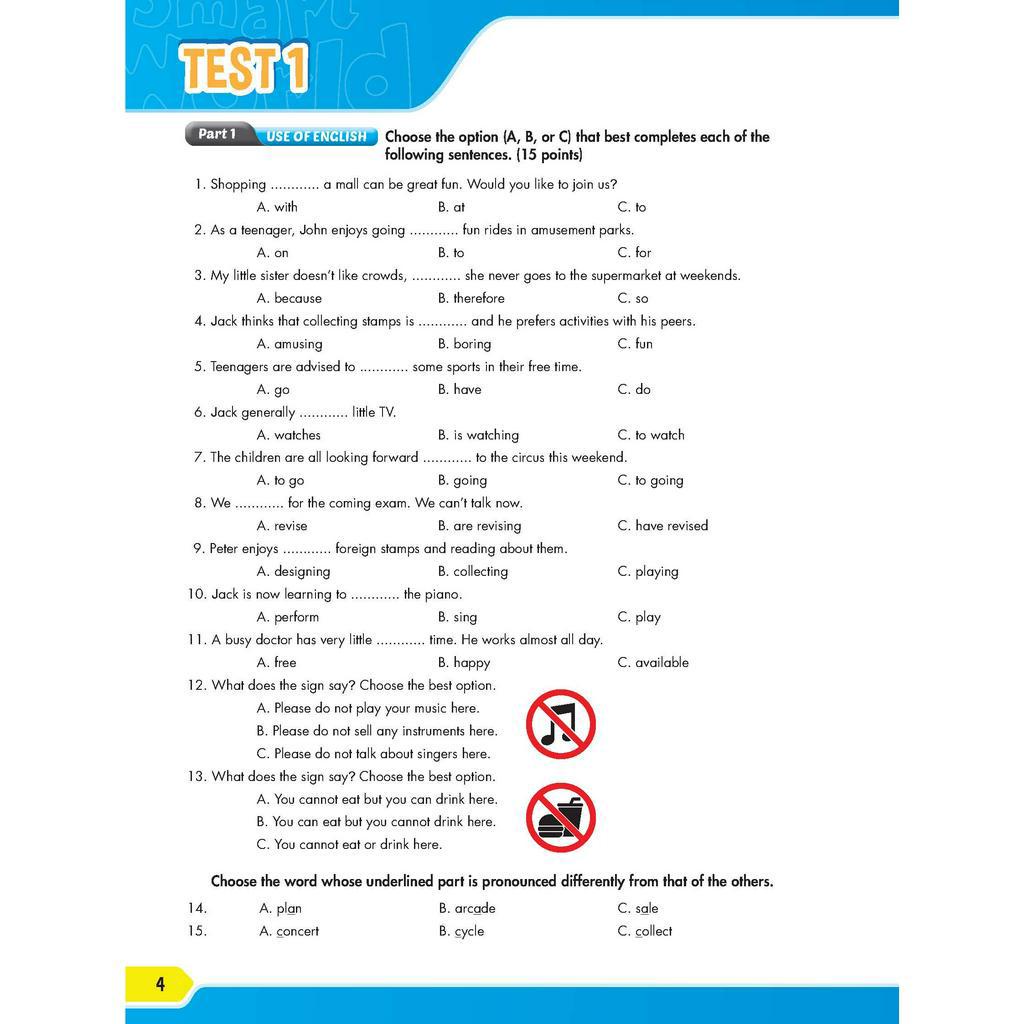Sách - DTPbooks - Practice Test Grade 7