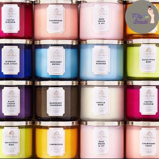 AUTH Nến 3 Bấc Bath And Body Works - 411gr