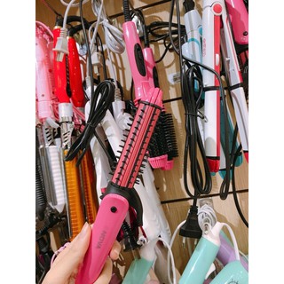 Máy uốn tóc duỗi bấm tóc Kitty mini (Loại Cao Cấp)