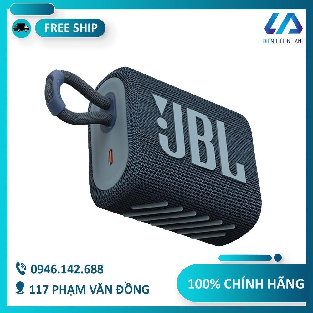 Loa JBL Go 3 hàng chính hãng bảo hành 12 tháng PGI