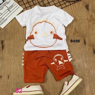 Quần Áo Trẻ Em Ngắn Tay Chất Liệu Thun Cotton Cao Cấp Cho Bé Trai Và Bé Gái Từ 6kg đến 22kg