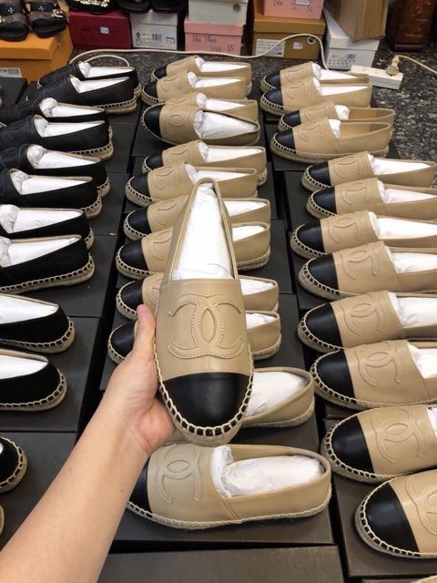 Slipon đế cói sịn