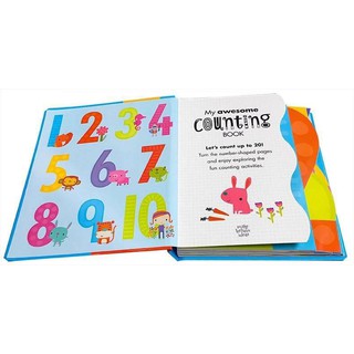 Bộ nhập - MY AWESOME ALPHABET BOOK + COUNTING BOOK (2 quyển)