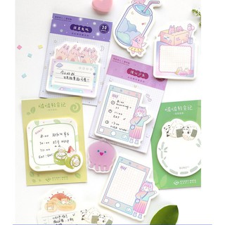 Giấy Note Các Loại [ Đơn 200k tặng Sticker/Quạt bỏ túi ; 500k tặng Sổ nhỏ/ Ghim sách]