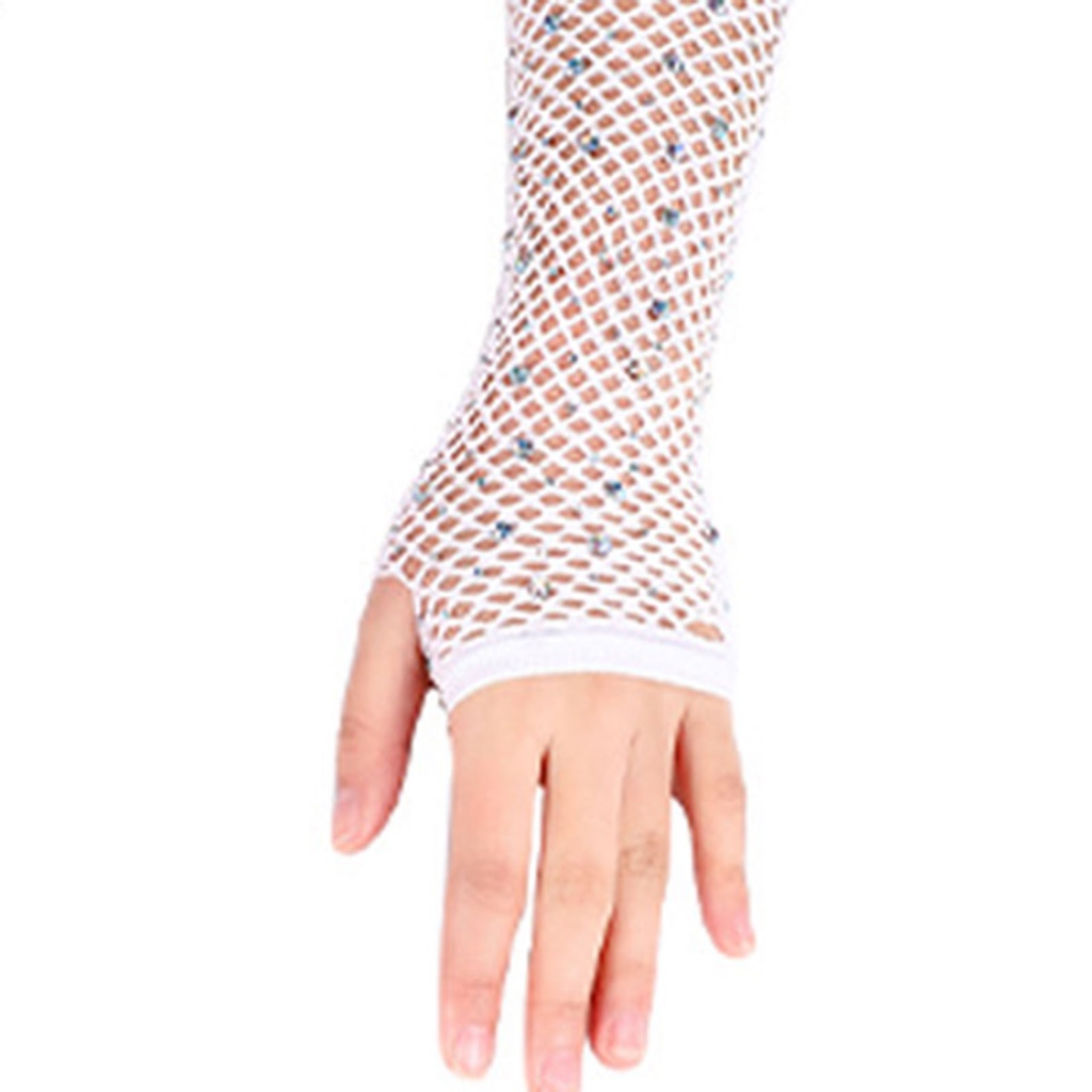 Găng Tay Lưới Siêu Nhẹ Co Giãn Tốt Thích Hợp Biểu Diễn Lễ Hội Cho Nữ