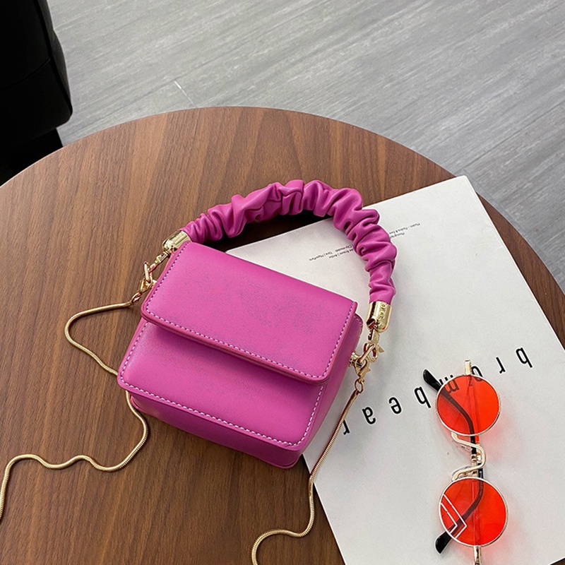 Túi Đeo Vai Có Khóa Nam Châm mini Phong Cách Hàn Quốc Cho Nữ