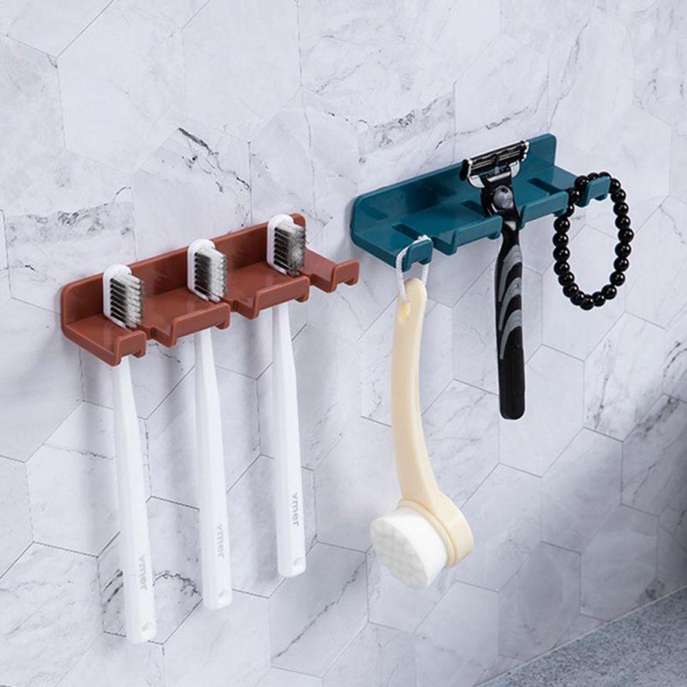 Giá Đỡ Bàn Chải Đánh Răng Bằng Nhựa Gắn Tường Tiện Lợi