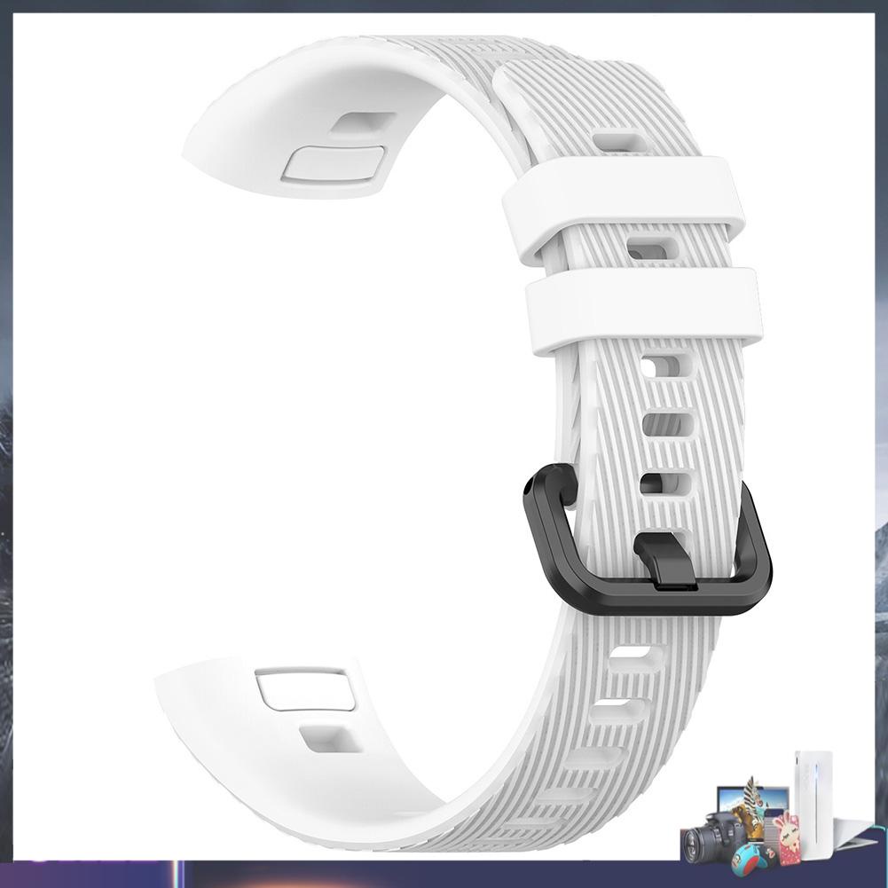 Dây đeo silicone có khóa cho đồng hồ thông minh Huawei Band 4 Pro TER-B29S
