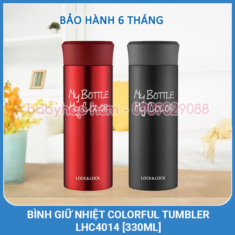 Bình Giữ Nhiệt Lock&amp;Lock Colorful Tumbler LHC4014 [330ML]