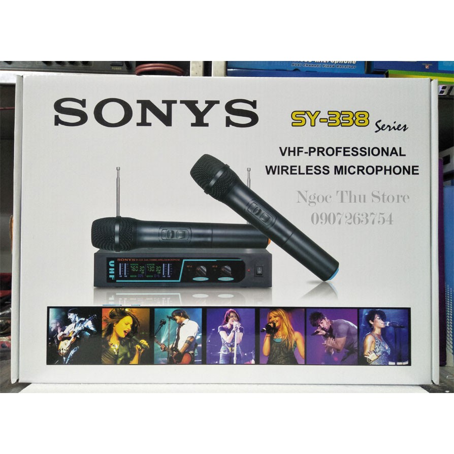 Micro không dây Sonys SY-338