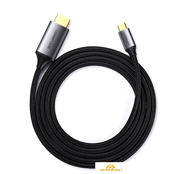 Cáp Chuyển USB Type C ra HDMI Xuất Video 4K 60Hz Dài 1.5 mét UGREEN 50570 - Hàng Chính Hãng