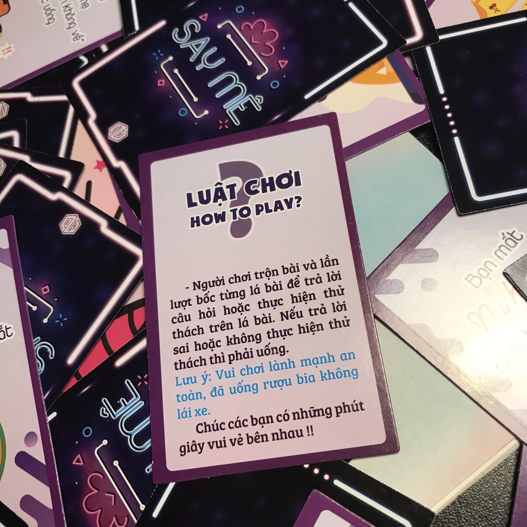 Bộ Bài Say Mê - Drinking Game Chinh Phục Trái Tim Crush, Dành Cho Các Cặp Đôi Hẹn Hò