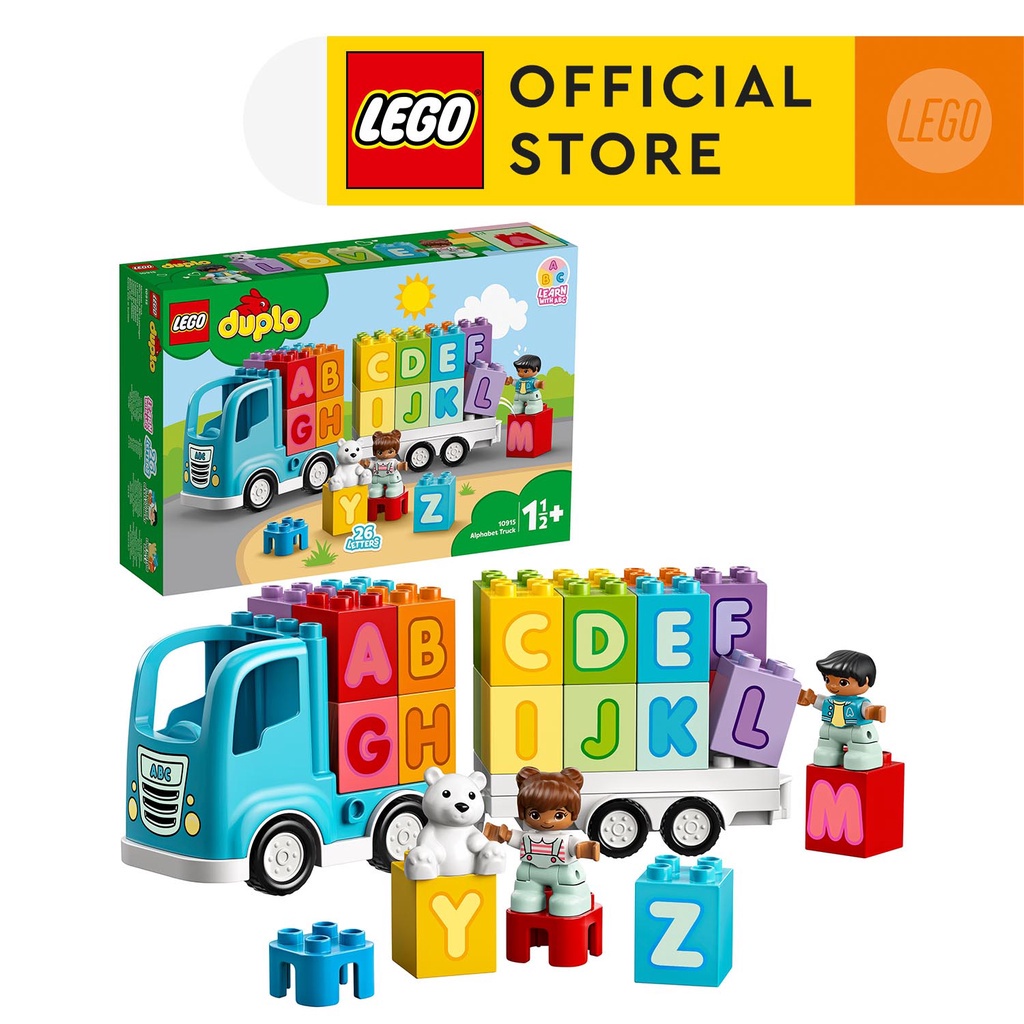 LEGO DUPLO 10915 Đoàn Tàu Học Chữ (36 Chi tiết) Đồ chơi lắp ráp giáo dục mầm non