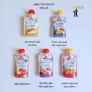 Sinh tố hữu cơ cho bé