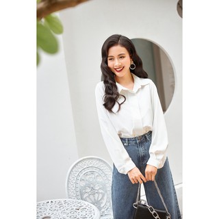 Áo sơ mi dài tay cổ đức - 92WEAR