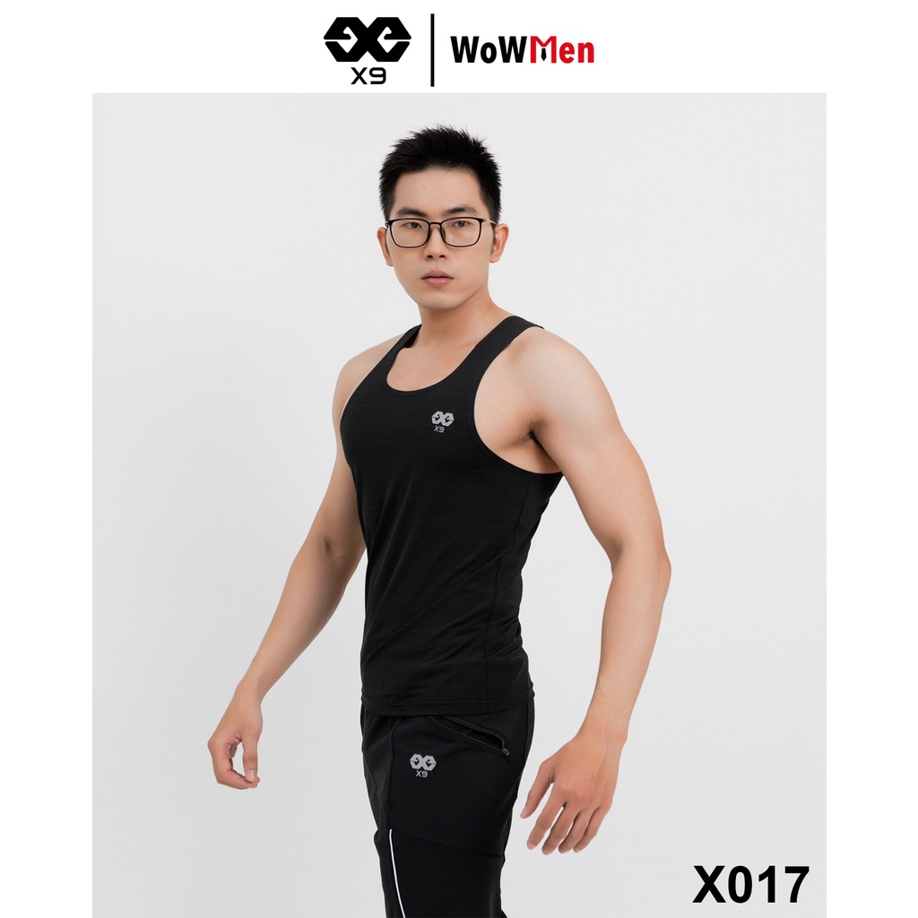 Áo Thun Ba Lỗ Nam Thể Thao Tập Gym Áo 3 Lỗ Thể Thao Tập Gym Nam - X9 Sportswear - X017