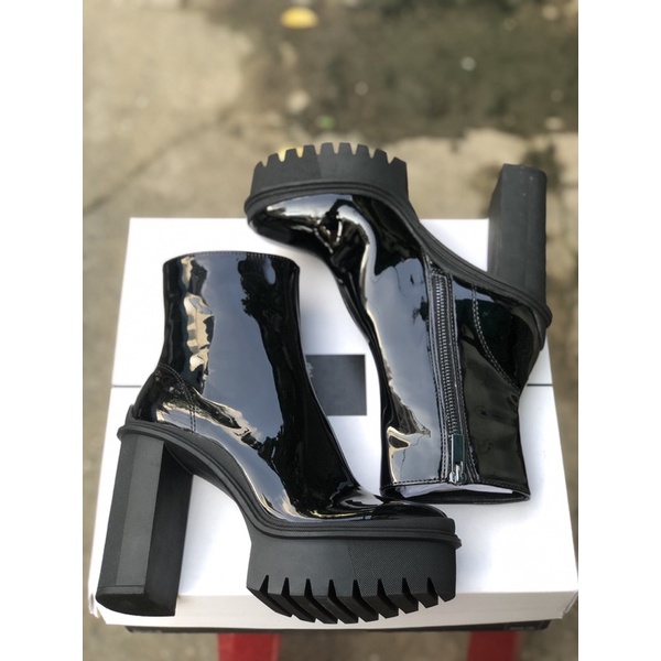 Bốt thời trang cao 12cm chinh hãng bốt big size Giày xuất khẩu Yami | BigBuy360 - bigbuy360.vn
