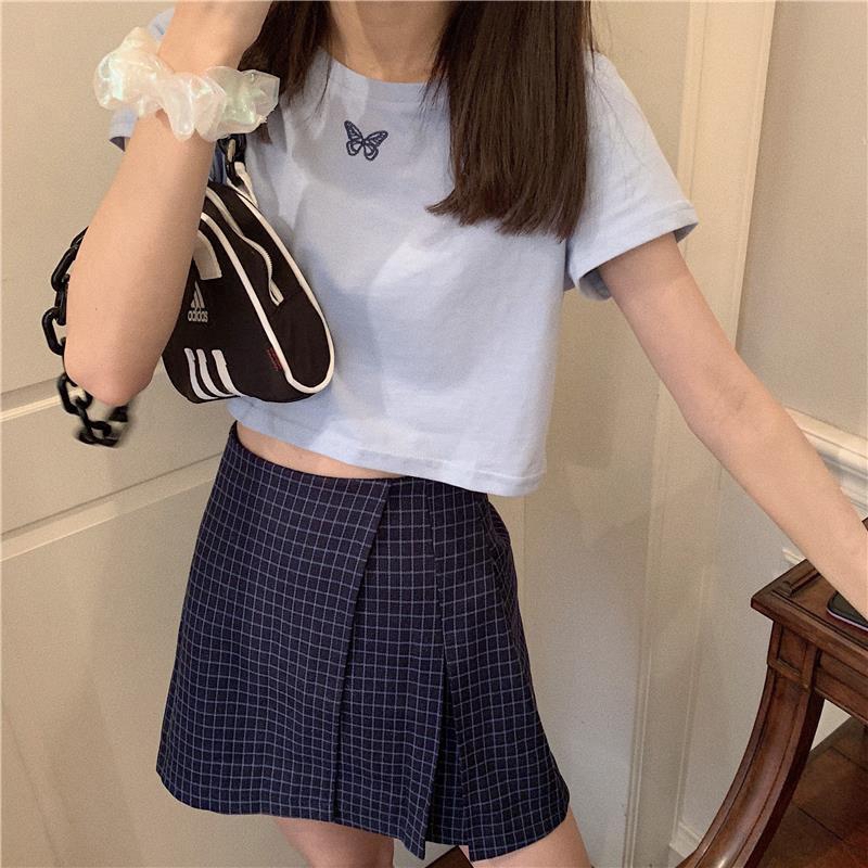 Bộ trang phục 2 món gồm áo và chân váy quyến rũ hợp thời trang cho nữ | BigBuy360 - bigbuy360.vn