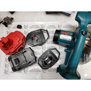 [In 3D] Đế chuyển pin máy Makita 18V NiCD dạng đầu đút sang dùng hộp pin cài Makita