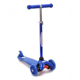 Xe trượt chrome wheels - xe trượt scooter trẻ em có đèn màu xanh- có điều chỉnh độ cao - mã sp cw8002lb/cw8002l