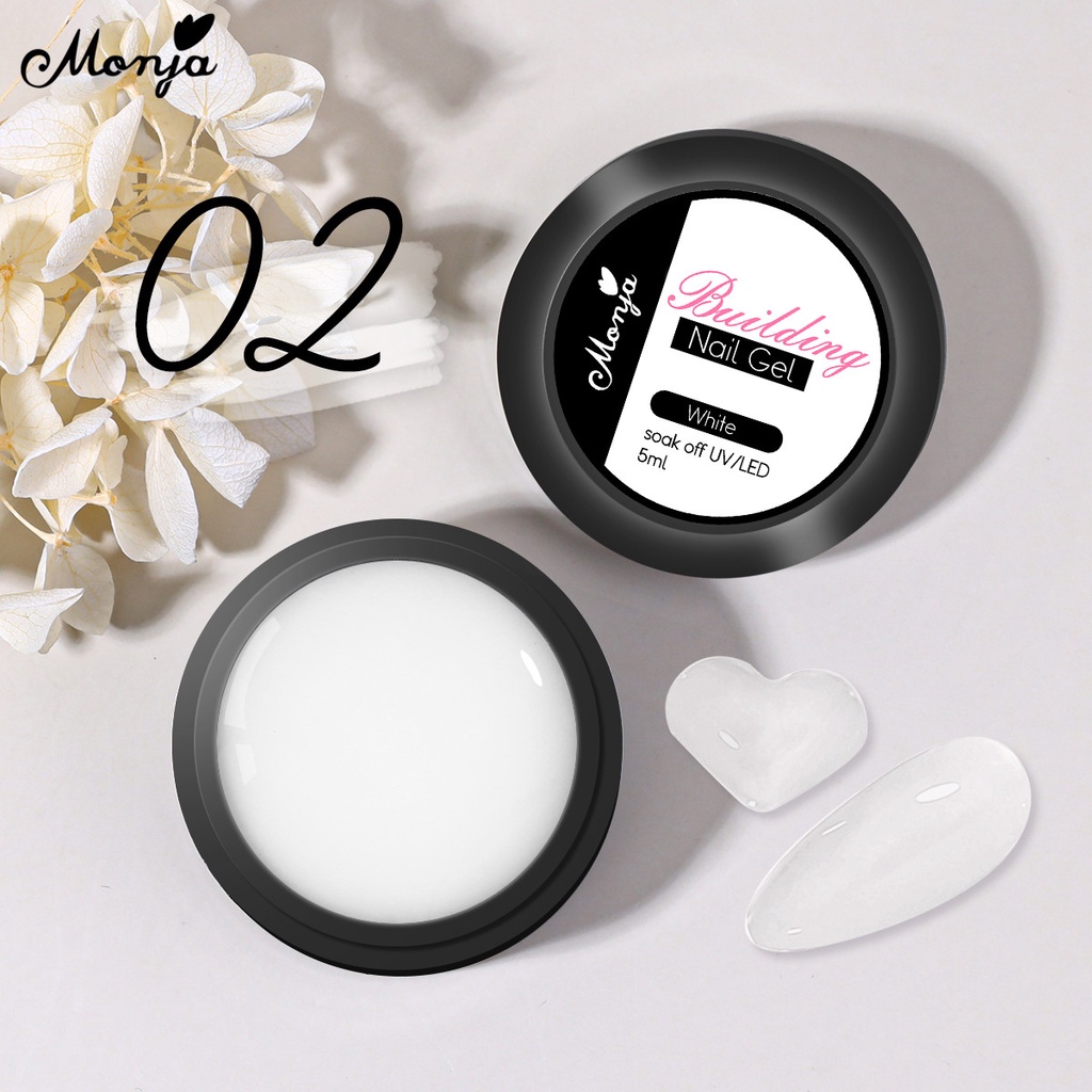 Keo dán nối dài móng tay Monja chống dính dễ sử dụng cao cấp 5ml