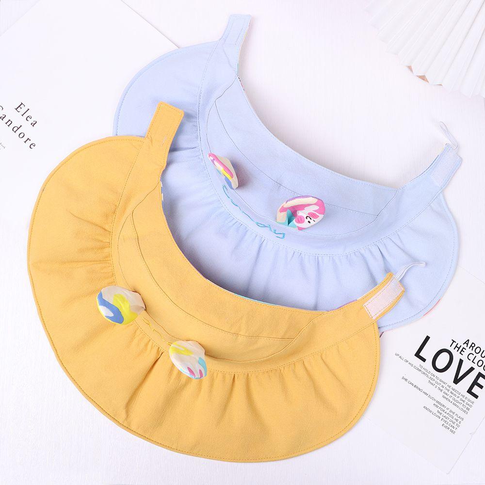 ROSE Mũ Lưỡi Trai Nửa Đầu Chống Tia UV Cho Bé