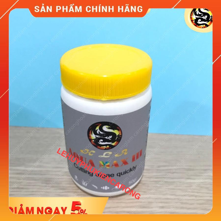 AQUA MAX 3 Men Diệt Tảo, Rêu Hại Phân Hủy Các Chất Hữu Cơ Cho Hồ Cá Hủ 50gram