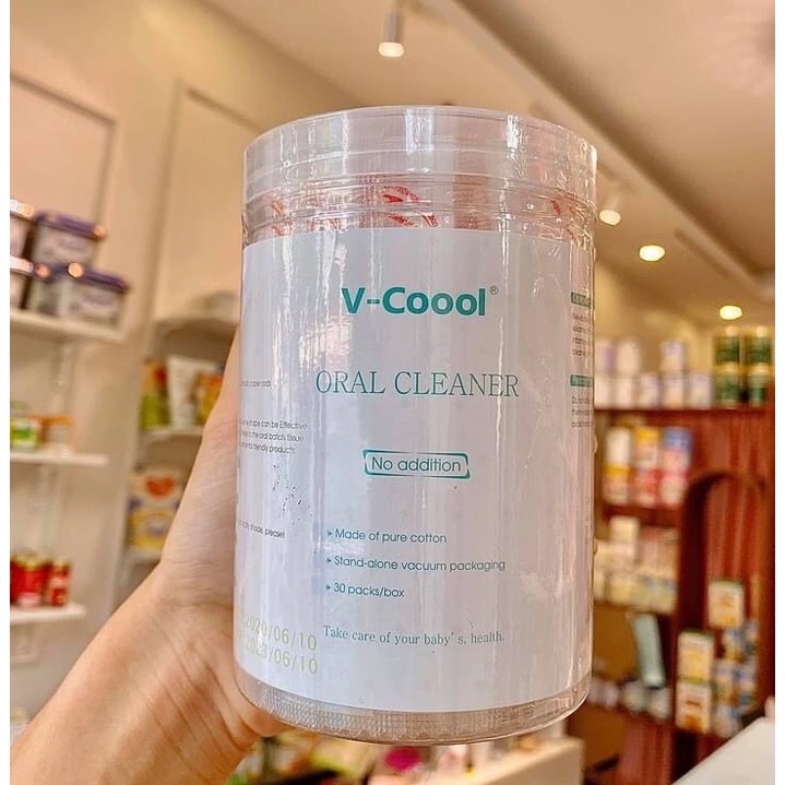 Tưa Lưỡi Vcool Dạng Que Cho Bé Siêu Tiện Lợi Hàng Chính Hãng