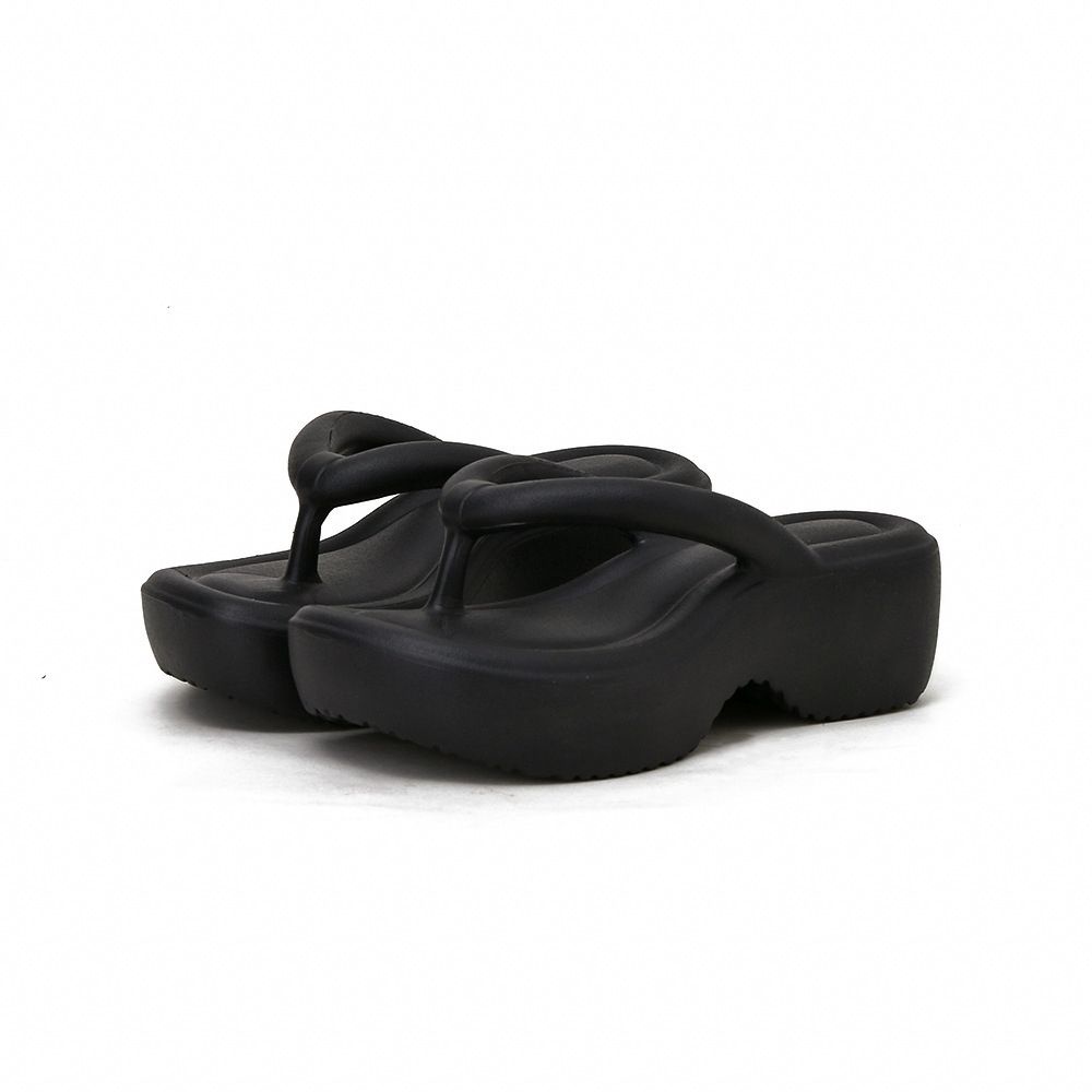 Sandal Đế Dày Mũi Vuông Thiết Kế Mới Thời Trang Dành Cho Nữ