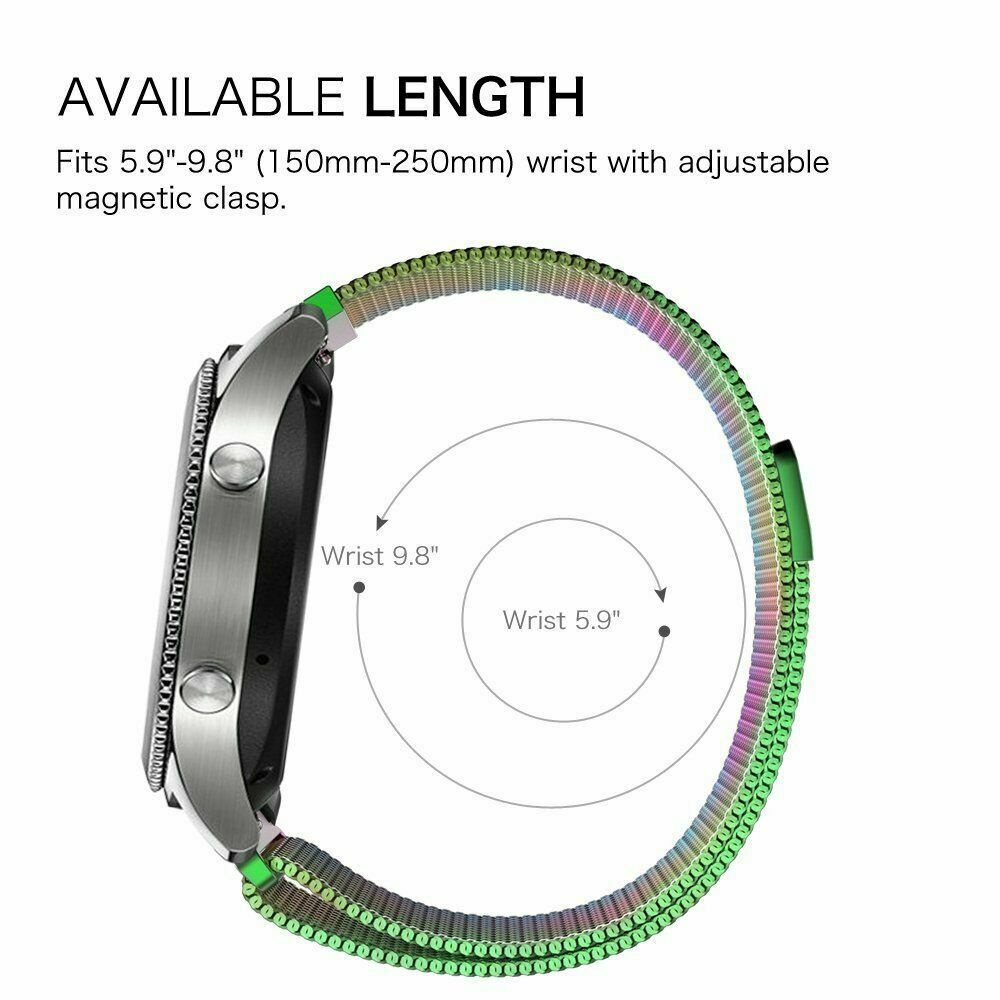 Dây Đeo Milanese Cho Đồng Hồ Thông Minh Samsung Galaxy Active 2 40mm 44mm 4 Classic 46mm