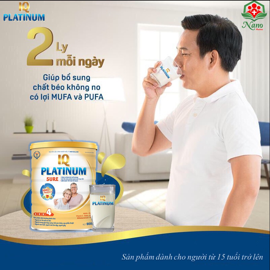 Sữa Dinh Dưỡng IQ PLATINUM SURE 400g/900g