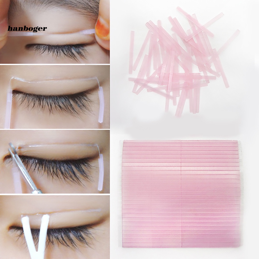 Set 50 miếng dán kích mí vô hình có thể gấp gọn trang điểm tiện lợi cho nữ