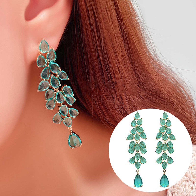 Khuyên tai dáng dài thời trang Âu Mỹ 2021 sành điệu cho nữ