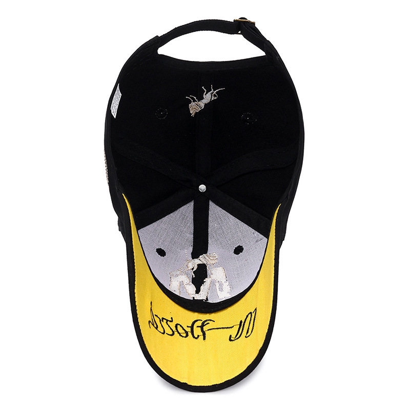 Mũ Lưỡi Trai Hàn Quốc Thêu Chữ M Thời Trang Cho Nam Nữ