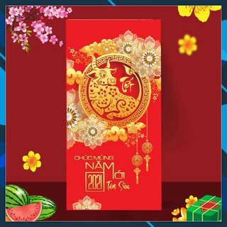 [Có Sỉ] Bao Lì Xì Đỏ Tết 2021 Hoạt Hình Đẹp Độc Rẻ - Chất Liệu Giấy Chuẩn C150 - 20 Mẫu Tuyển Chọn Xuân Tân Sửu