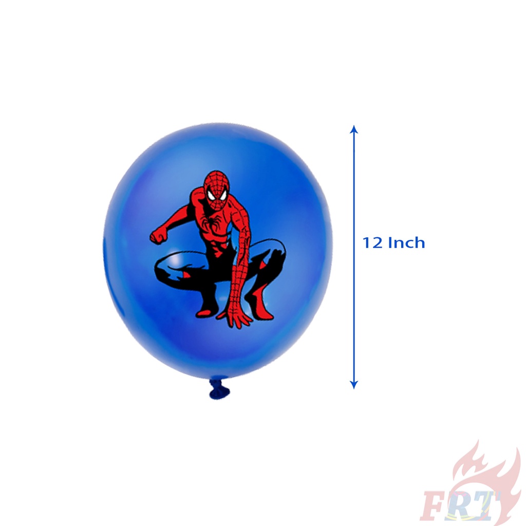 ♦ Trang Trí Tiệc - Bong Bóng ♦ 1 Bong Bóng Latex Trang Trí Tiệc Hình Người Nhện Marvel Series 03 12inch