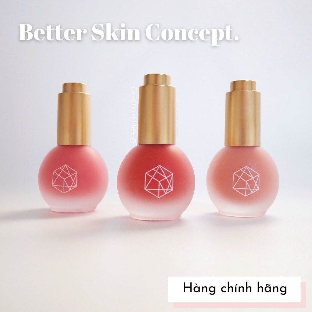 EM Cosmetics Color Drop Serum Blush - Má hồng serum cho finish bóng khỏe tự nhiên