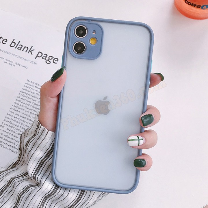 Ốp Lưng iPhone Nhám Chống Vân Tay Bảo Vệ Camera 6,6s,6 plus,6s plus,7,7 plus,8,8 plus,x,xs,xs max,11,11 pro max,12 pro | BigBuy360 - bigbuy360.vn