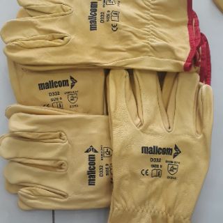Găng tay da hàn tig Mallcom D332