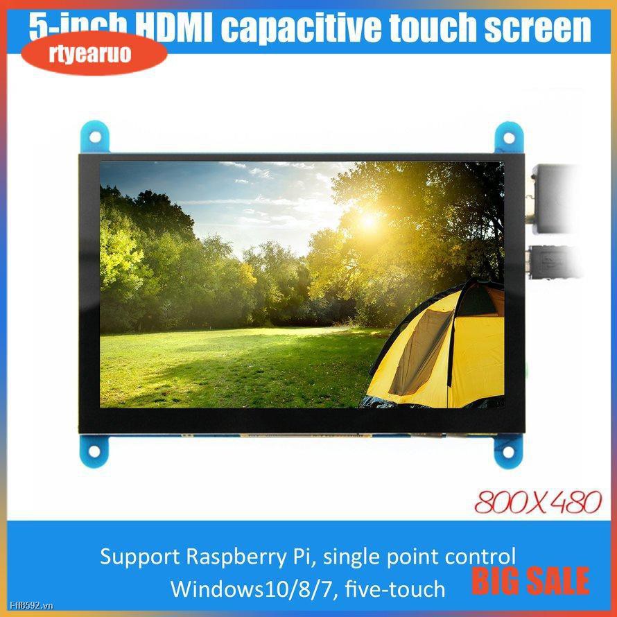 Màn Hình Lcd 12.7 cm 800x480 Cho Raspberry Pi 4 Model B 3b + / 3b / 2b / B + | BigBuy360 - bigbuy360.vn