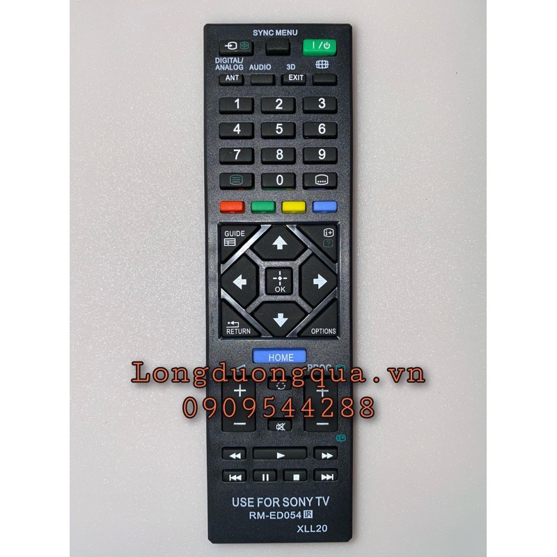 Remote Điều Khiển Tivi SONY ED054 - Loại Thường