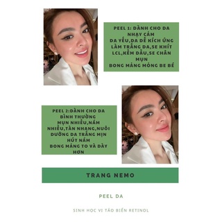 🌟(Chính Hãng) PEEL DA VI TẢO RETINOL TRANG NEMO