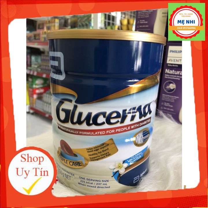 SỮA GLUCERNA ÚC 850G - MUA 3 HỘP TẶNG BỘ CHÉN CAO CẤP TRỊ GIÁ 150.000Đ