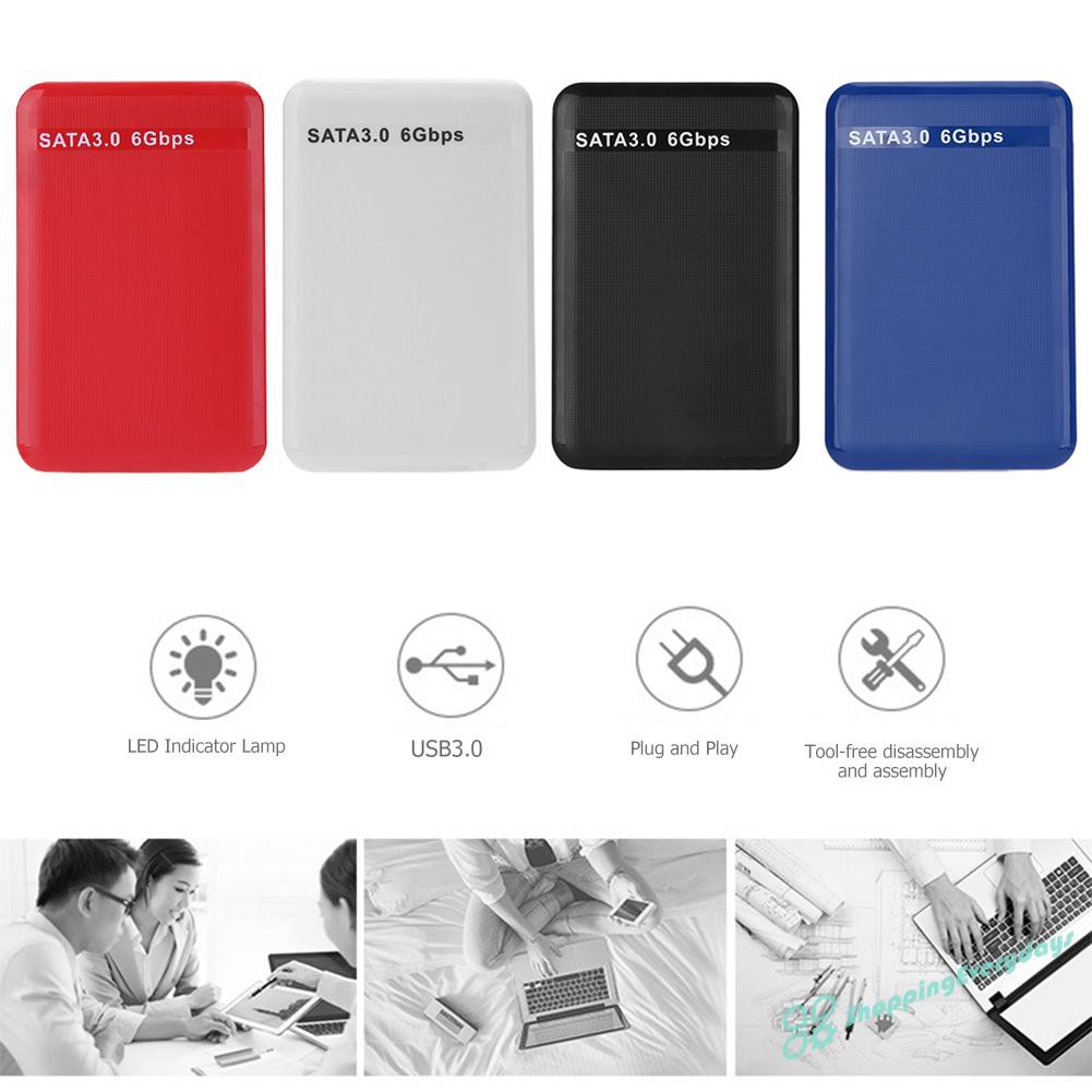 Hộp Đựng Ổ Cứng Ngoài 2.5 Inch Usb3.0 Sang Sata 3.0 Hdd | WebRaoVat - webraovat.net.vn